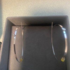Earrings-Upside Down Hoop Earnings